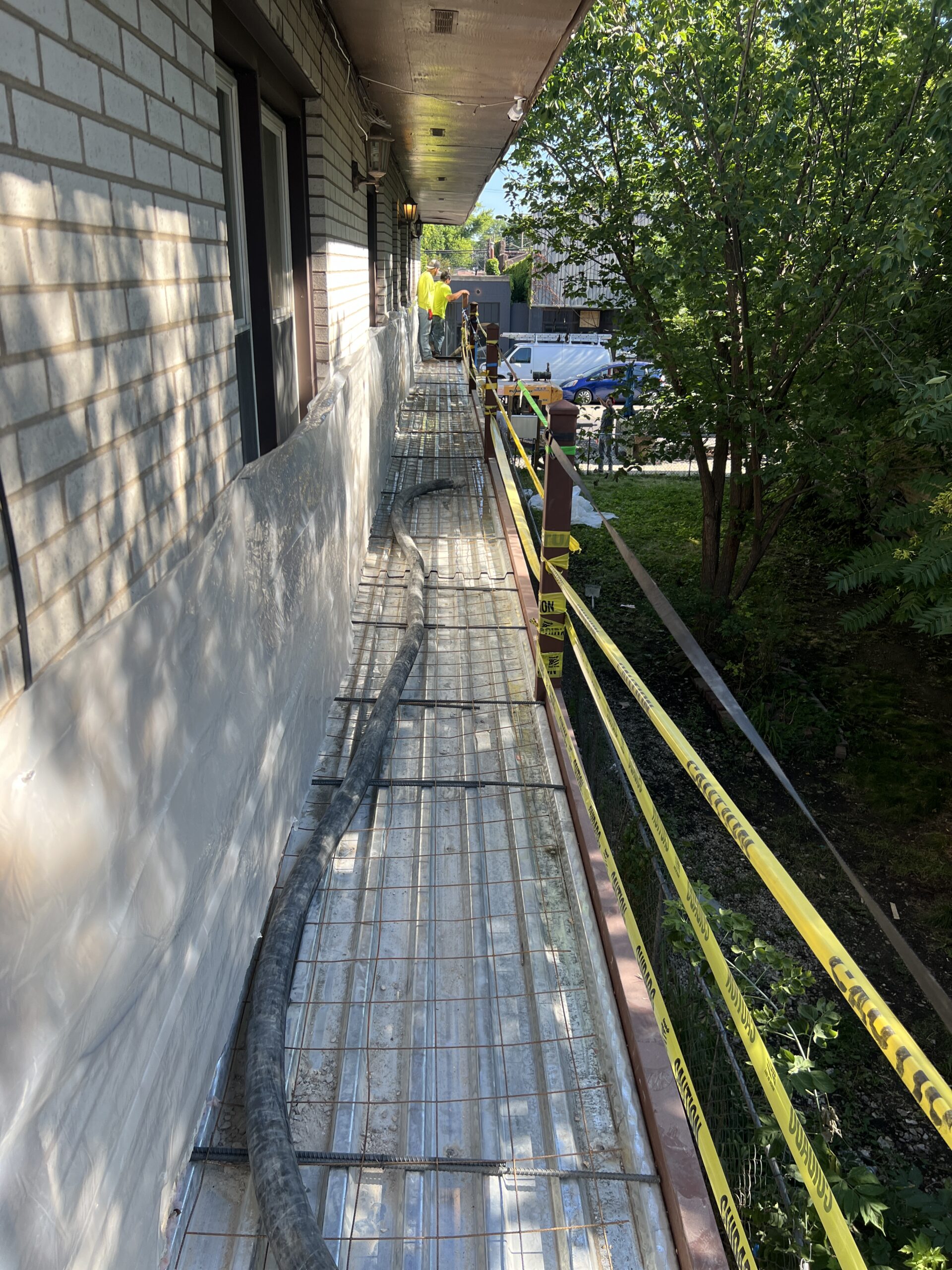 Alfa Construction completed jobsite