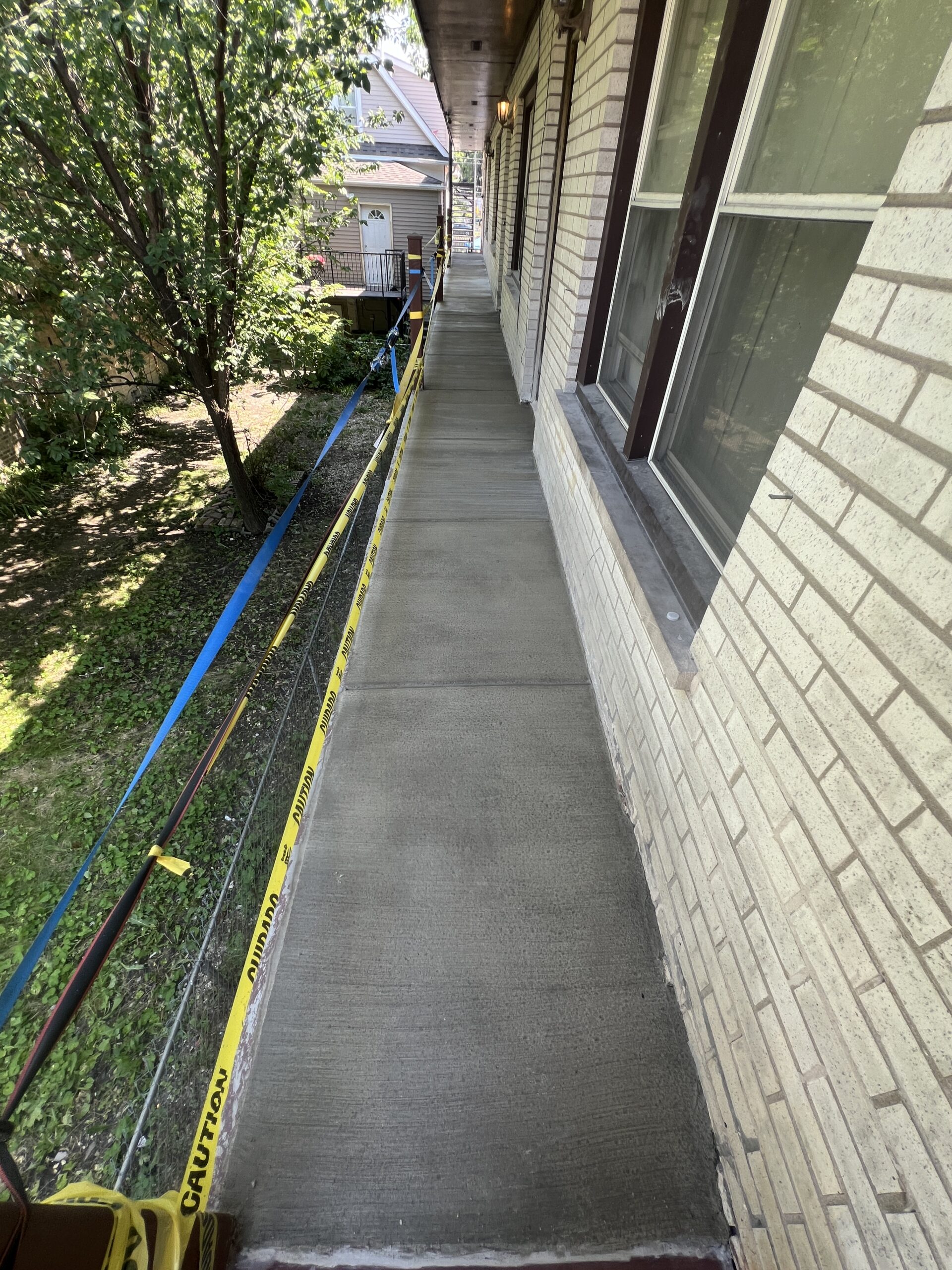 Alfa Construction jobsite — commercial renovation