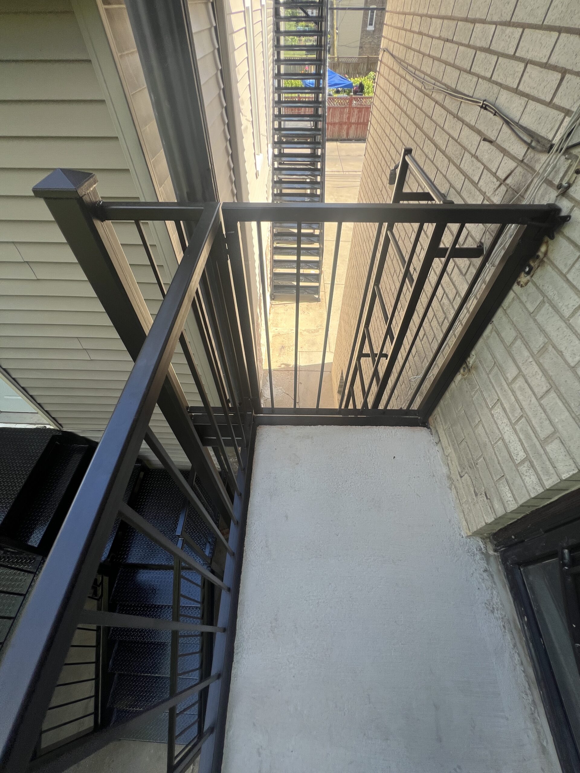 Wood framing on a residential addition
